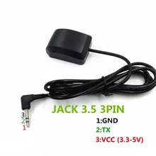 Nice cheap car DVR track record with the recorder with GPS antenna module receiver 3.5 headphone connectors, 2 m cable factory