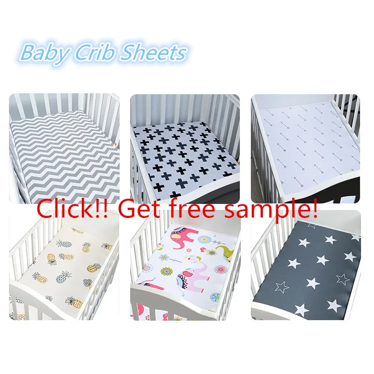 baby crib sheet size