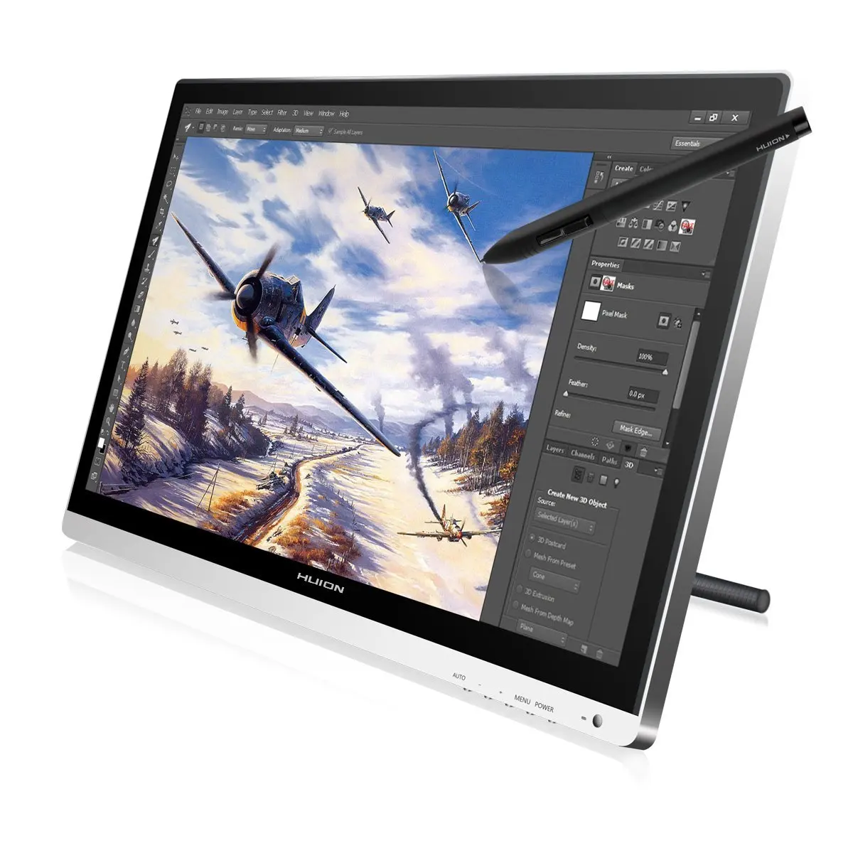 

Updated! Huion GT-220 V2 21.5 IPS LCD Digital Interactive Pen Tablet Monitors, N/a