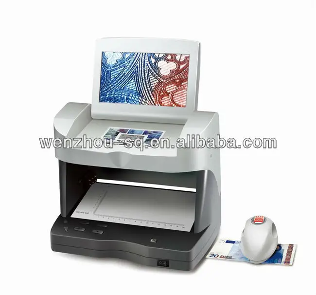 Top Grade Multifunction Fake Currency Detector Uv+mg+wm+ir Counterfeit