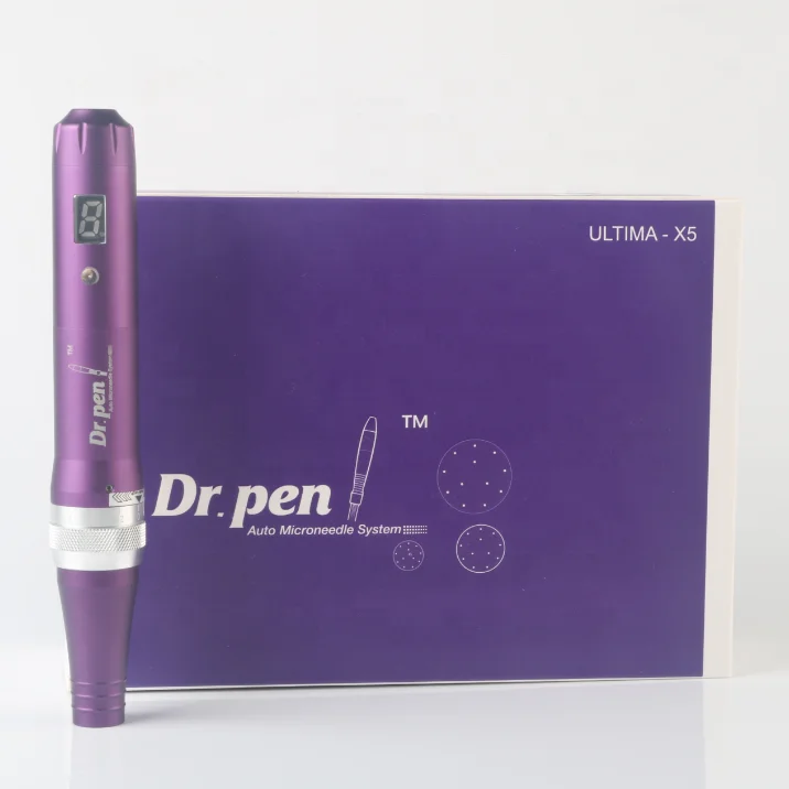 

2019 Latest derma pen style ULTIMA derma pen X5-C X5-W with speed screen display