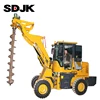 Crane Mounted High Power Excavator Pile Driver For Electric Pole