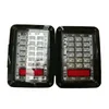 2007+ JK Wrangler Chrome LED Tail Lights European Type Back Up Turn Signal