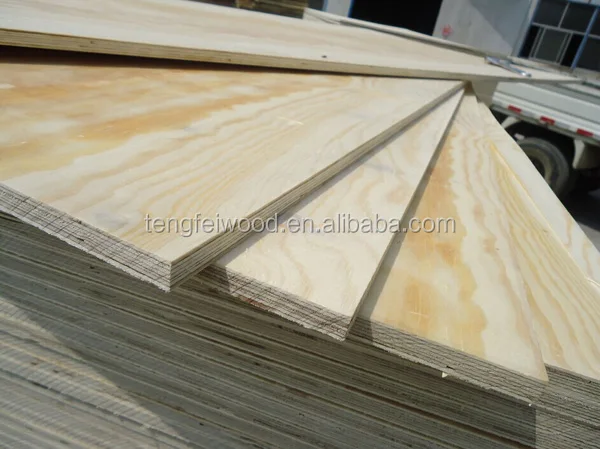 Murah kayu  pinus  veneer lembar untuk rumah atap Kayu  lapis 