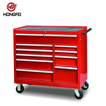 Heavy Duty Metal Steel Tools 10 Drawer Cabinet Trolley Buy Tool