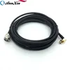 RP TNC Male To Right Angle SMA Male Connectors LMR195 Cable 5M Long