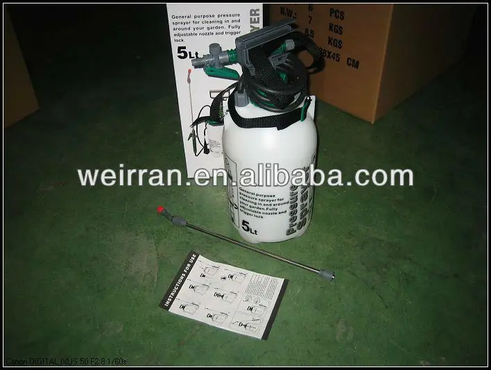 (2530) Plastic Hand Compression 5l Water Plastic Tank,Garden Pressure