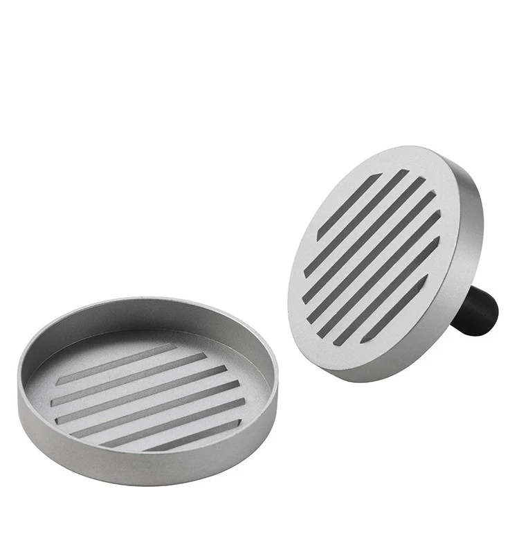 New Arrival 5 Inch Hamburger Meat Burger Press Custom Round Cast Iron