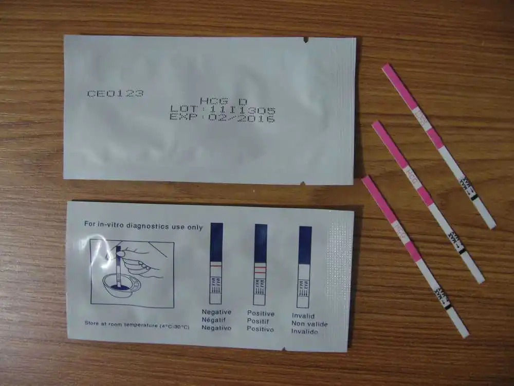 urine strip 1 pregnancy test test/hcg Rapid Kits Test Vitro Step Medical One Quality Diagnostic