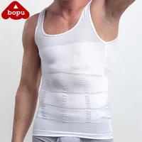 

Men's Chest Compression Tank Tops To Hide Gynecomastia Moobs Mens Slimming Body Shaper Vest Shirt Abs Abdomen Slim