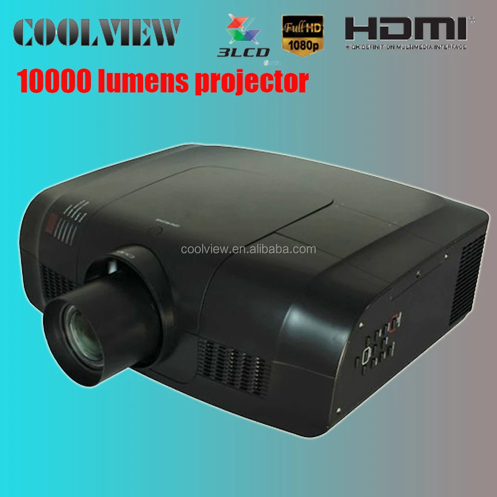 

high brightness 10000 lumens advertising laser projector