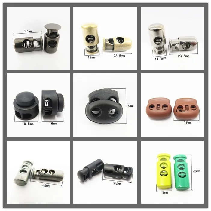 18MM Power Drawstring Bungee Plastic Cord End