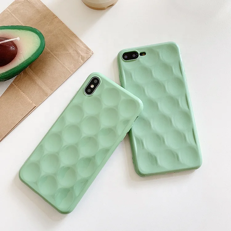 Fashion Matcha Green Phone Case For Iphone Xs Xr Xs max