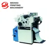 Two color continuous computer form offset printing machine with numbering function