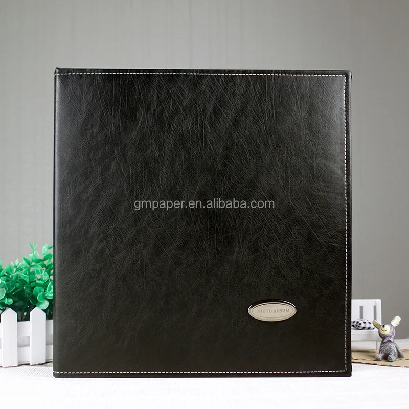 Guanmei Pu Photo Album 40 Pages Self Adhesive Album Photo 12x12 Inch Screw Bound Large Wedding