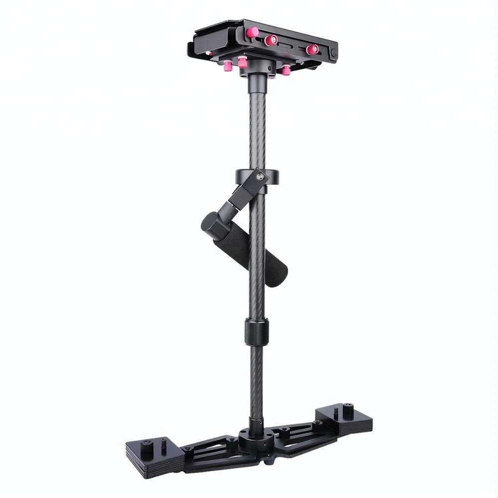 

YELANGU High Strength Carbon Fiber Steadycam Camera Stabilizer For DSLR DV Mini Camera, Black