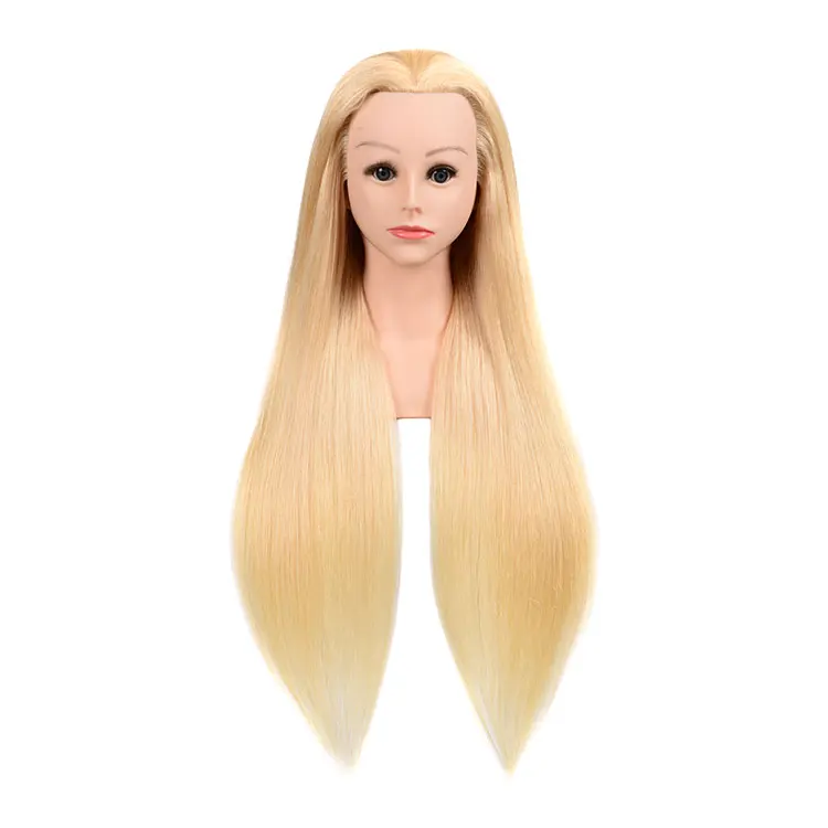 

24 inch 613# Blonde 2 mannequin head with shoulder Template