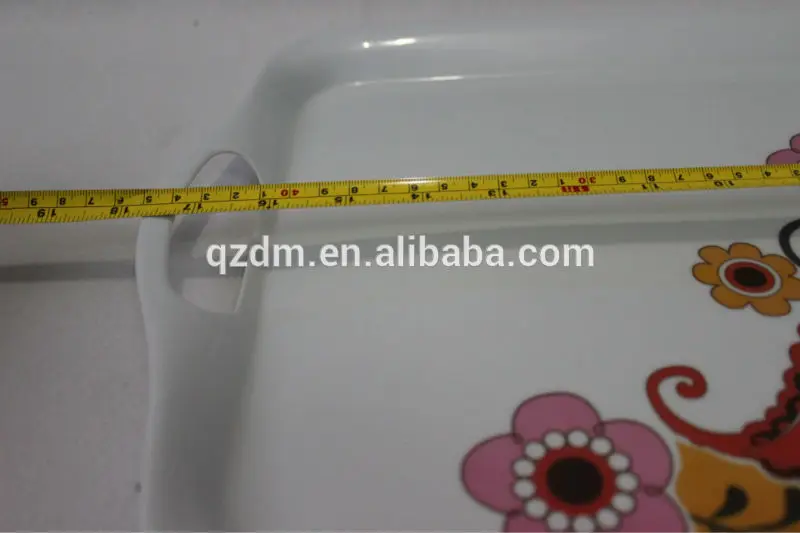 2016 New Design Melamine Trays For UK