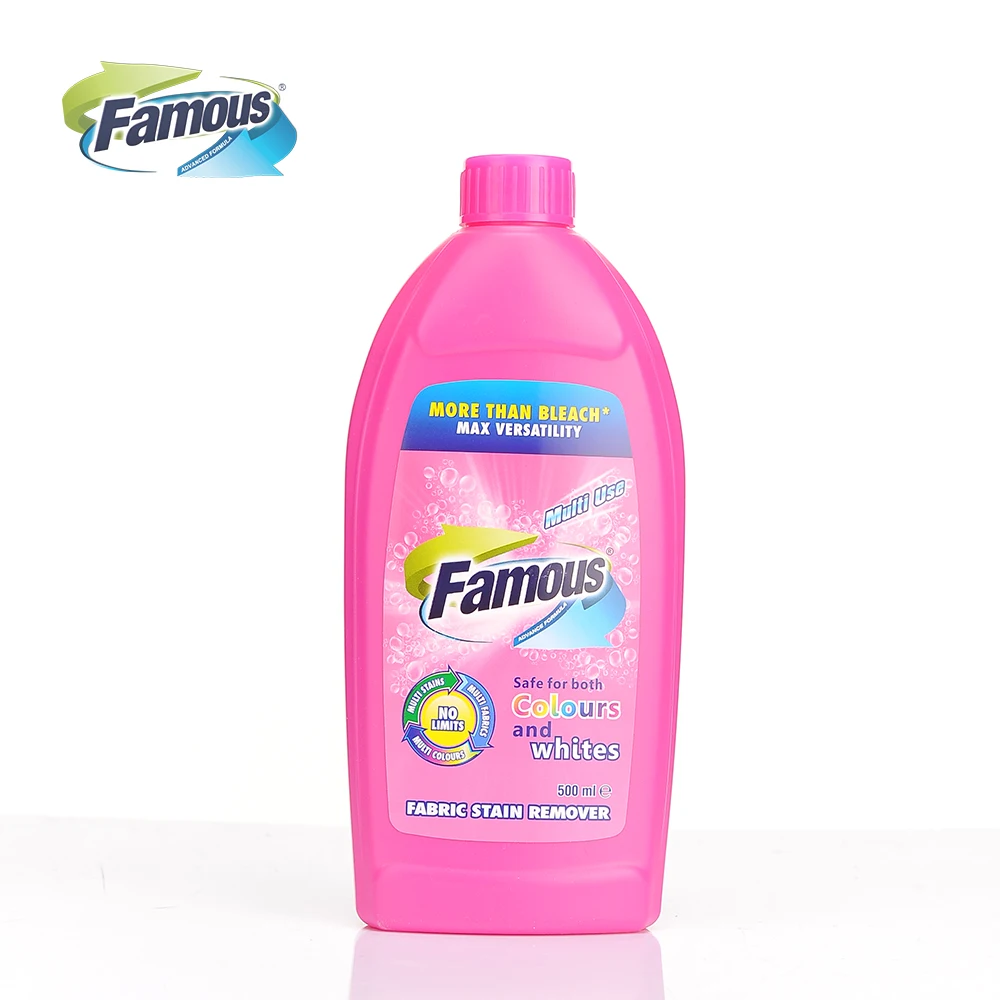 Famous Fabric Stain Remover Liquid Chlorine Bleach 500ml Buy Fabric