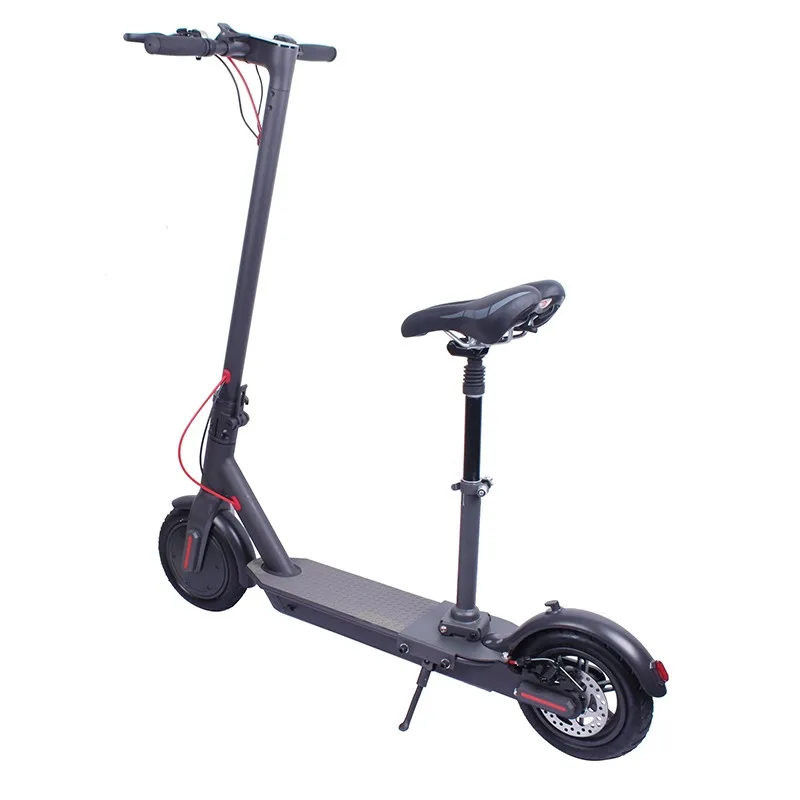 

Electric Scooter Chair Saddle Seat Foldable Adjustable Height for Xiaomi M365/ Pro Scooter Spare parts, Black, white