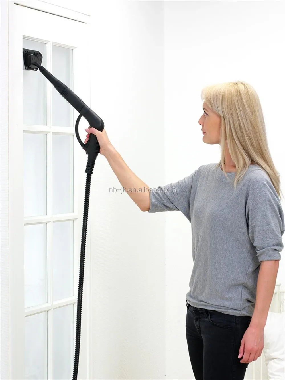 
1500W stainless hevy duty high pressure industrial steam cleaner for car 