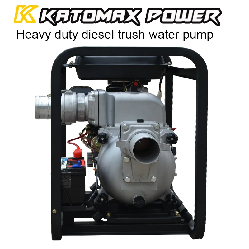 Heavy Duty Diesel Sewage Water Pump 4inch 100mm 188fb - Buy Trush Water ...