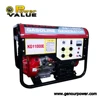 4.5kw 4.5kva KOBAL Gasoline Generator 100% copper wire with wheel electric start with battery