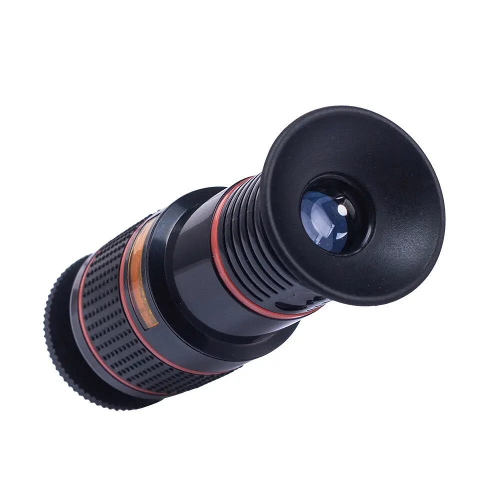 

For Mobile Phone Smartphone 12x Telephoto Telescope Zoom Camera Lens, Black/silver/blue/red/gold