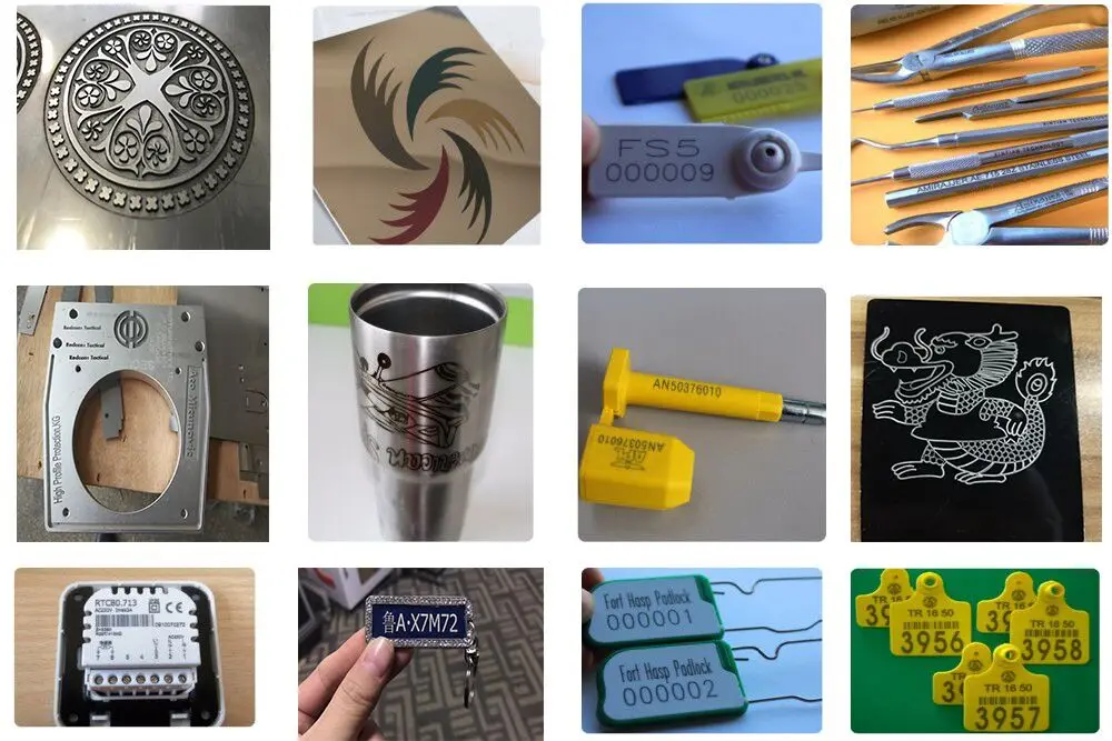 new model 20w 30w 50w 70w 100w metal engrave and cut fiber laser marking machine