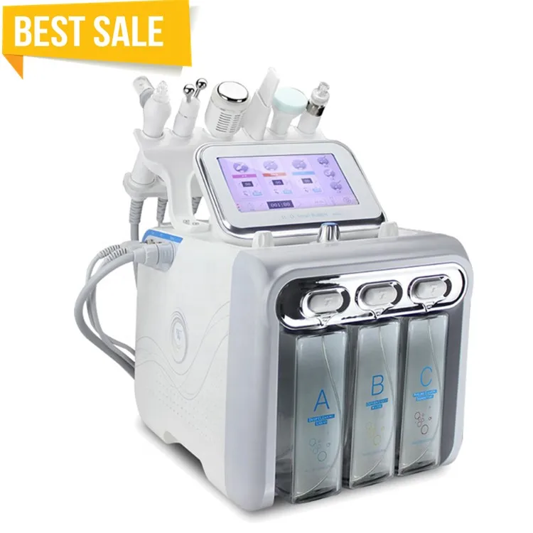 

High Power 6 in 1 H2O2 Machine Hydra Aqua Peel Small Bubble Facial Machine