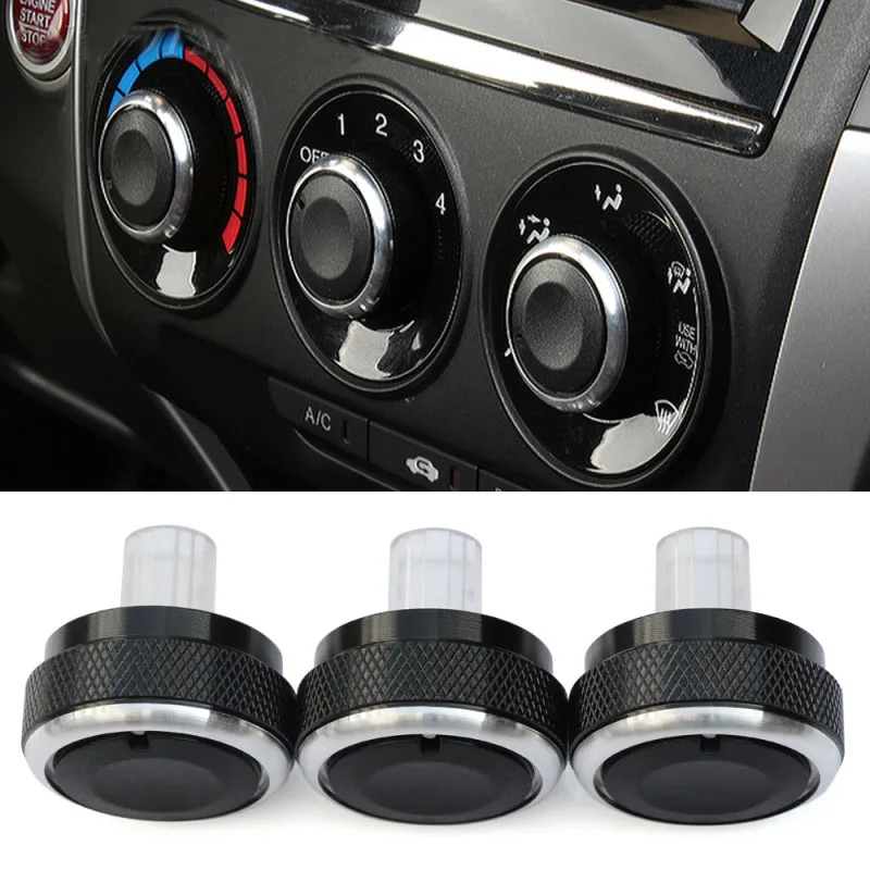 Car Air Conditioning Knob Ac Knob Heat Control Switch Button Knob For