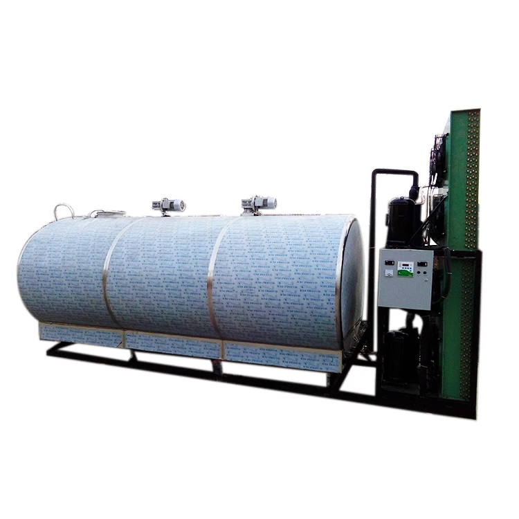 hot best sale industrial bulk refrigerated small vertical milk cooling tank price