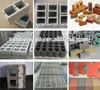 Vibration concrete solid brick making equipemnt manual small cement hollow block manufacturing machine price in Nairobi