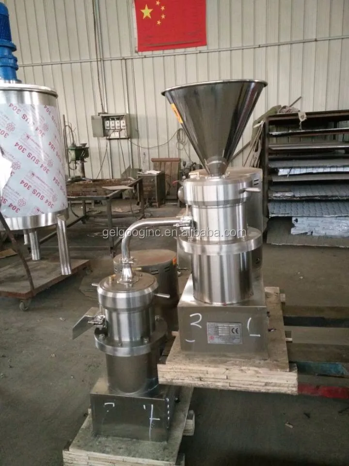 Automatic Electric Cacao Liquor Grinder Processing Machines Cocoa Bean