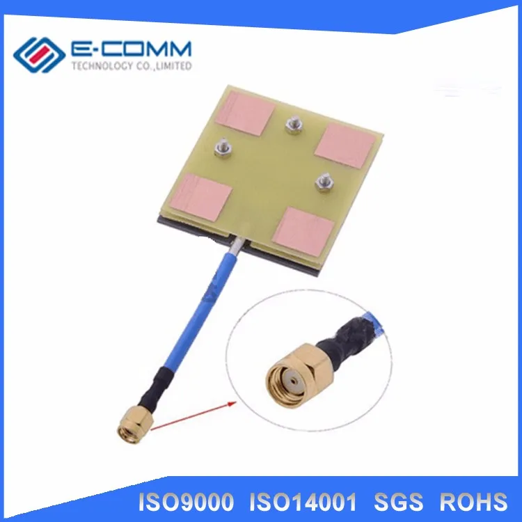 thumbnail image 2 of Patch Cable 5.8GHz F PV Triple Feed Patch Antenna SMA Directional Circularly Polarized Antenna For F PV RC Drone Tv Antenna 2 of 10
