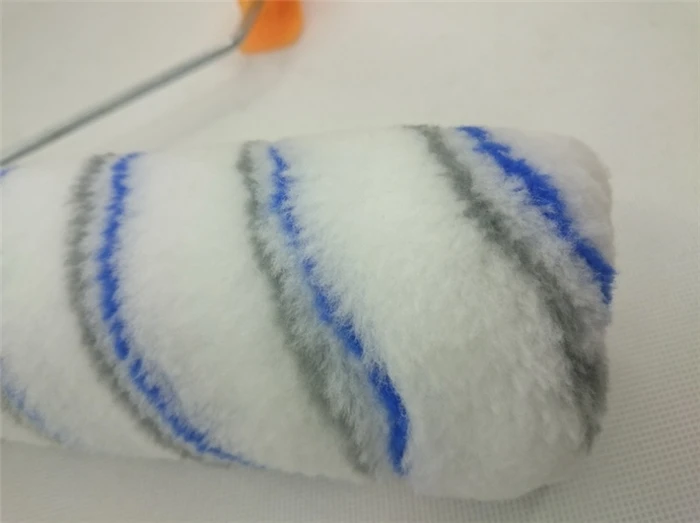 blue and white polyester Bristle price Industrial paint Roller Brush180509