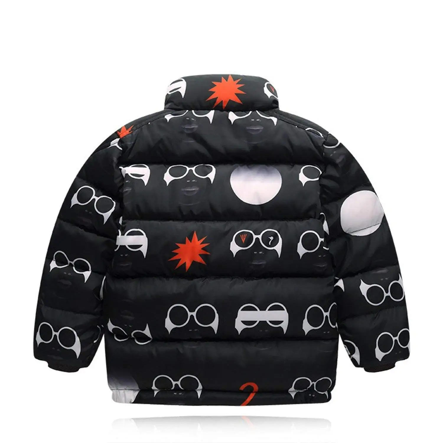 Baqijian Girls Parka Winter Coat Fur Children Coat Kids Cotton Teenage Jacket Boys Parka Kids Snowsuit Clothes