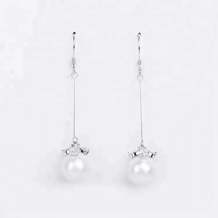 wholesale Beautiful 9 Pair 10mm Multicolor Shell Pearl Earring AAA