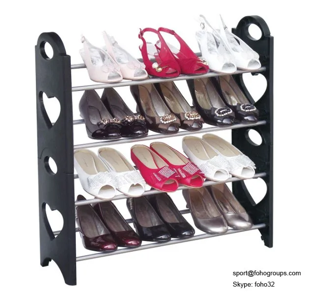 Promotion Plastic Cheap Shoe Rack For Sale 2,4,6,8,10 Layers Shoe Rack