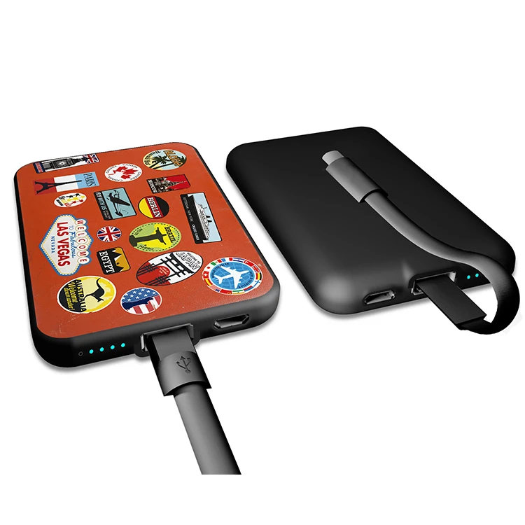 Mobile Phone External Battery Charger 10000mah Portable Ultra Slim Custom Power bank 5000mah Compact Size 2A Fast - ANKUX.COM