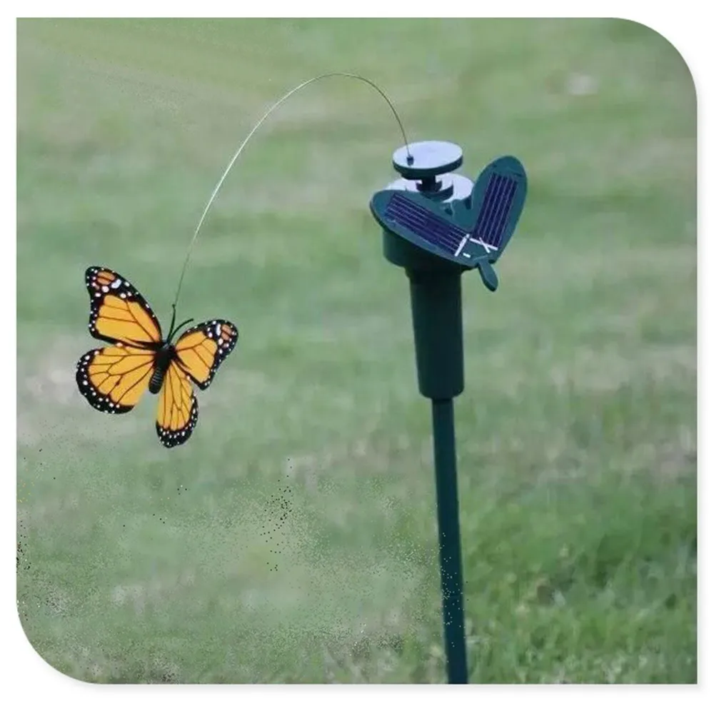 Moving Butterfly Solar Powered Garden Lights Buy Swing Solar
