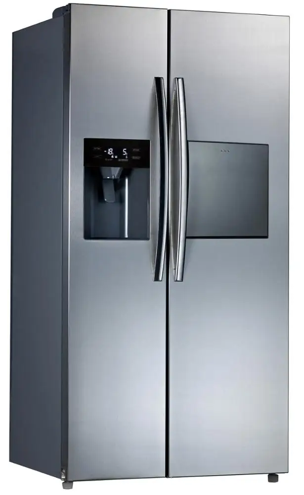 585l No Frost Side By Side Refrigerator With Ice Maker And Water