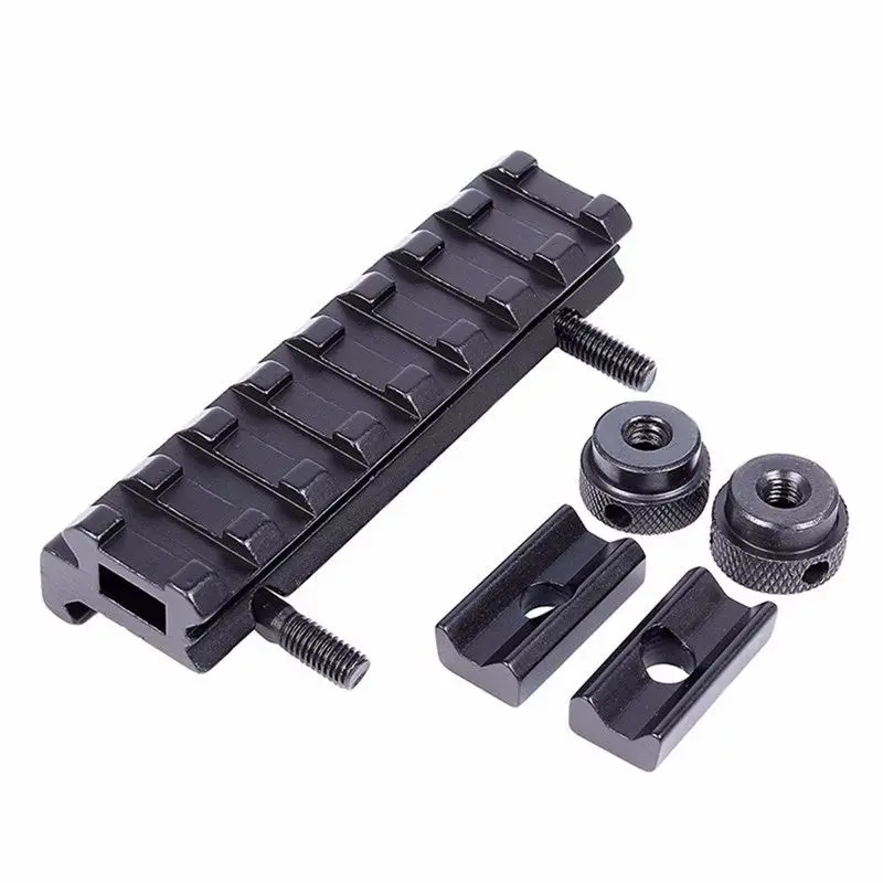 

New Style Rifle Gun Hunting accessories 8 Slots Scope Mount 20mm Picatinny/Weaver Rail Mount Adapter Riser Base