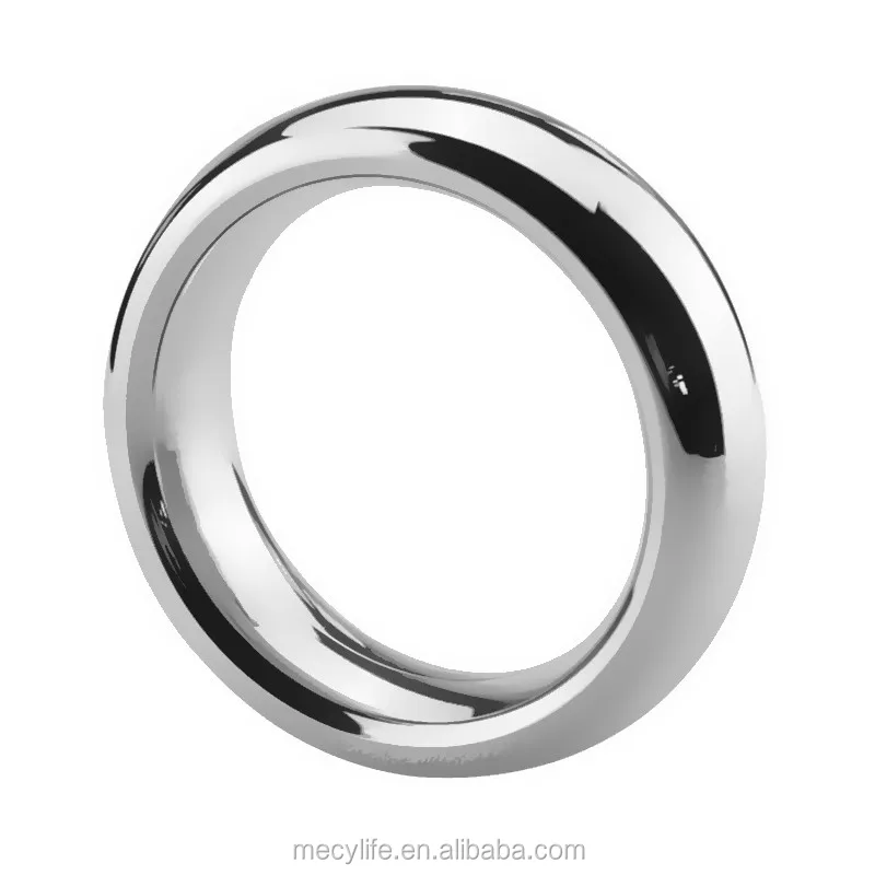 MECYLIFE Wholesale Price High Polished Smooth Stainless Steel Hot Sale Sex Ring