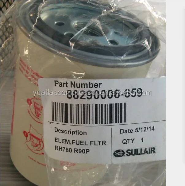 Sullair Screw Air Compressor Oil Filter 88290006659 For Sale Buy