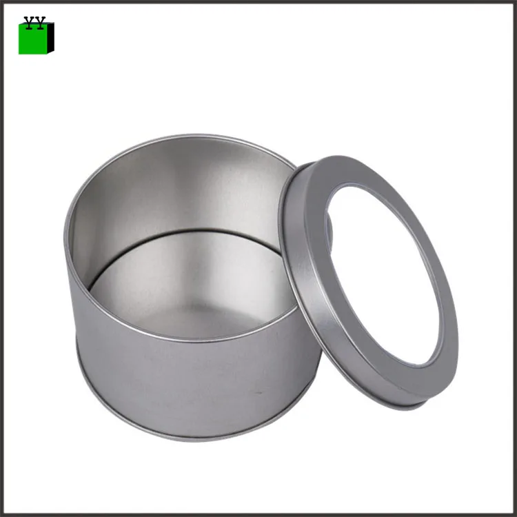 Various Colors Baking Resealable Small Custom Child Proof Aluminium Cookie Round Food Grade Cake