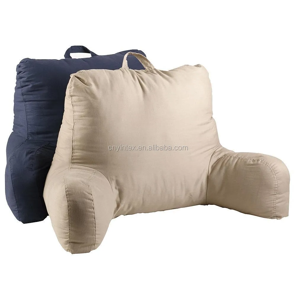 bed wedge pillow with arms