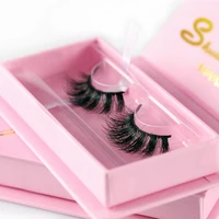 

100% 3D Hand Made Wholesale Mink Eyelash custom made real mink fur eyelash