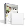 smart dimmable surface mounted square 24w ceiling lamp frameless 24 watt ip44 led panel light elegant design