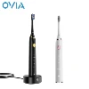 OVIA Sonic Electric Toothbrush 5 Mode USB Fast Charge 3 Brush Head Dentist Rechargeable 4 Hours Waterproof